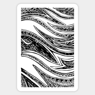 Zebra Stripes Sticker